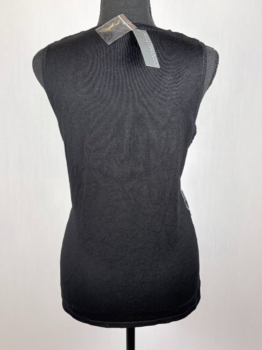 Covington | Sequin Sleeveless Sweater Top | XL | NWT - Picture 8 of 10